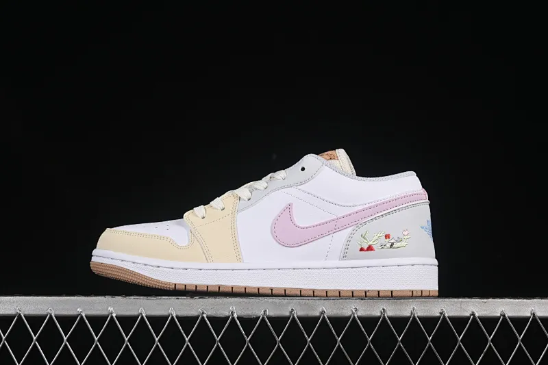 All categories Air Jordan Jordan series basketball shoes Air Jordan 1 Low Air Jordan 1 Low AJ1 Joe 1 plant embroidery low-top cultural leisure sports sneakers IB8861-151